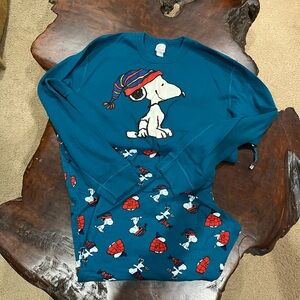 Hannah Anderson Peanuts XXL Longsleeve PJ’s Snoopy